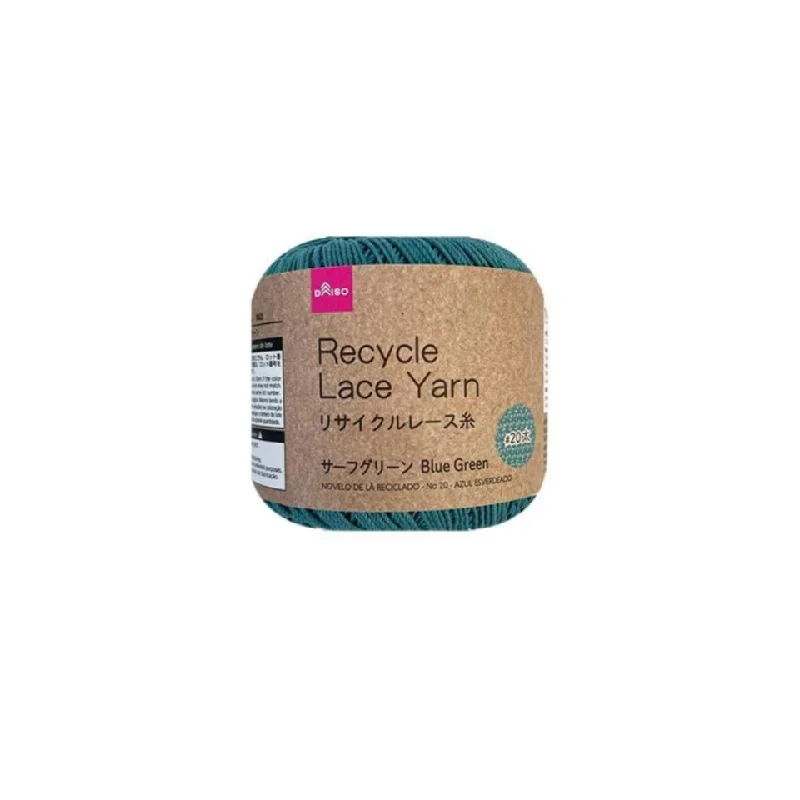 - Dog disposable foam shower gelRecycle Lace Yarn No. 20 Thick Blue Green