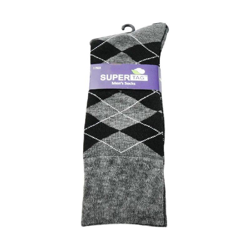  -Splash-proof food bowl AND Anti-choking slow food bowlSUPER SOCKS ARGYLE P1(GRAY)