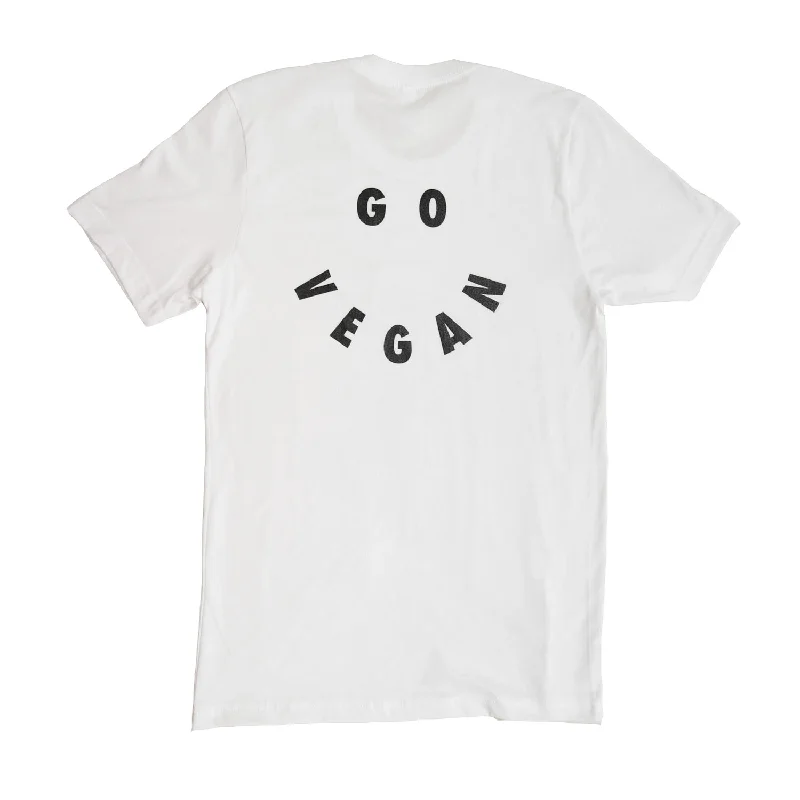 - Pet tear stain cleaning wipesVeganized World  'Go Vegan' White Unisex T-Shirt