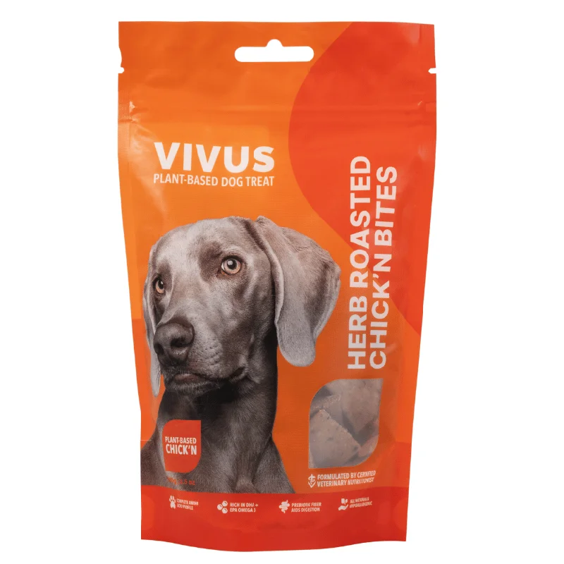  -Explosion-proof leash FOR LARGE dogsVivus Herb Roasted Chick'n Bites - 100g