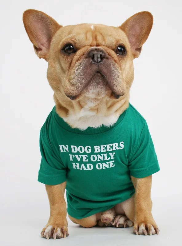 Pet retro style clothesIn Dog Beers Dog Tee