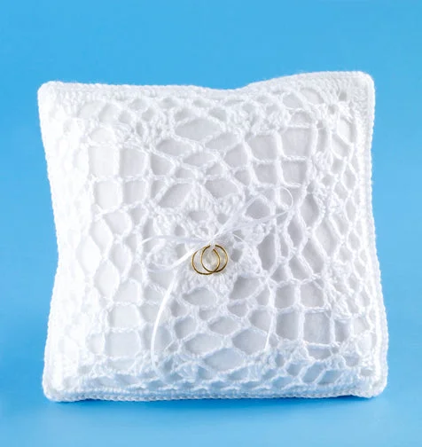 - Remote interactive pet feederRing Bearer's Pillow Cover (Crochet)