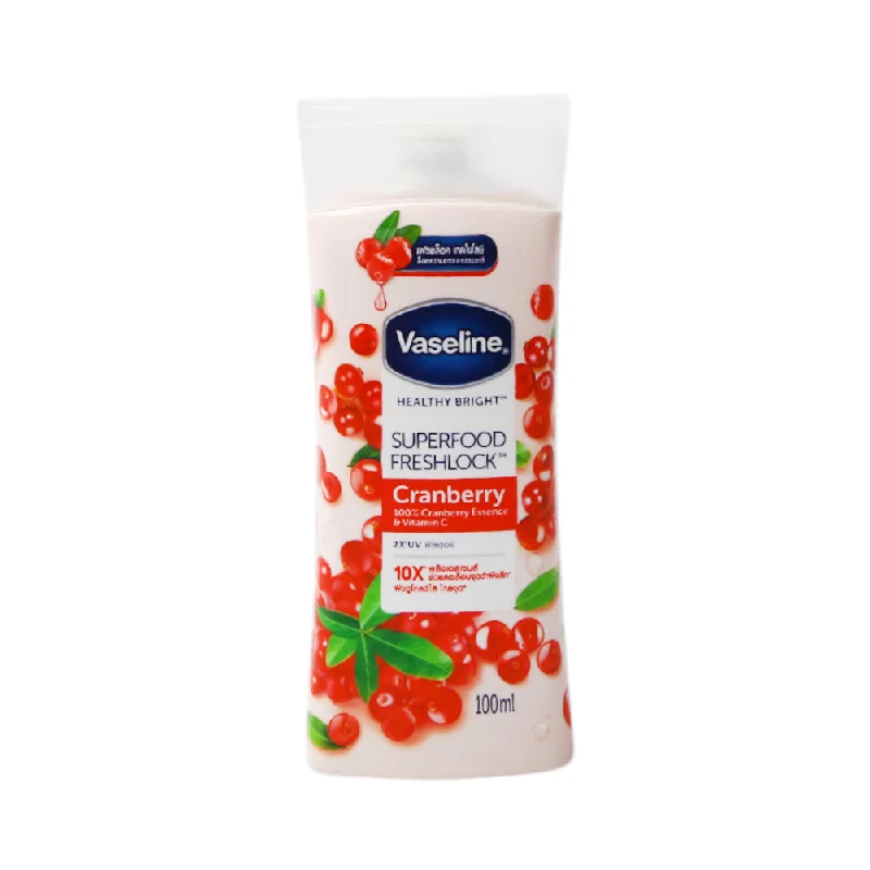 - ​​Pet toys under    yuanVASELINE LOTION SUPER FOOD FRESH LOCK CRANBERRY 100 ML