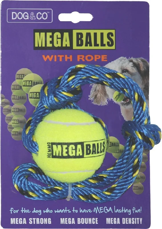 - Pet fence foldable indoorDog & Co Mega Ball With Rope 1.8"