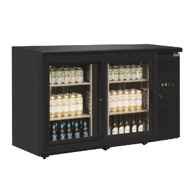 - Foldable and portable cat bagPolar U-Series Back Bar Display Cooler Double Door