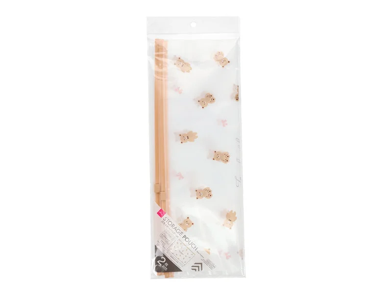  -Anti-slip claw protection raincoat FOR dogsStorage Pouch with Gusset Bear Pattern