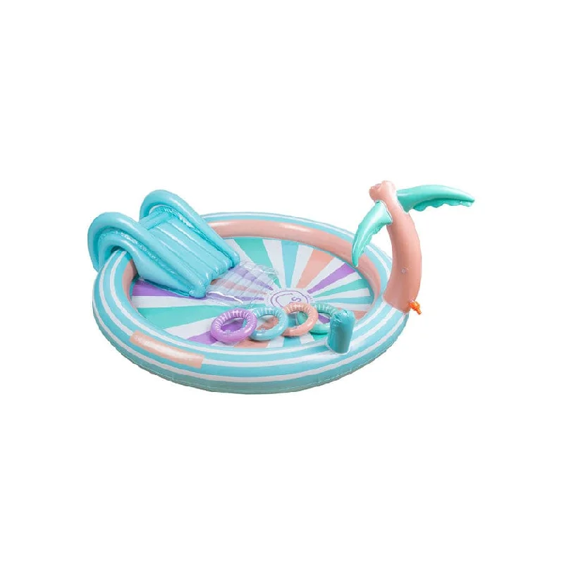 - Parrot climbing and standing wooden frameSwim Essentials Inflatable Adventure Pool | Hello Sunshine - Parrot climbing and standing wooden frameSwim Essentials Inflatable Adventure Pool | Hello Sunshine