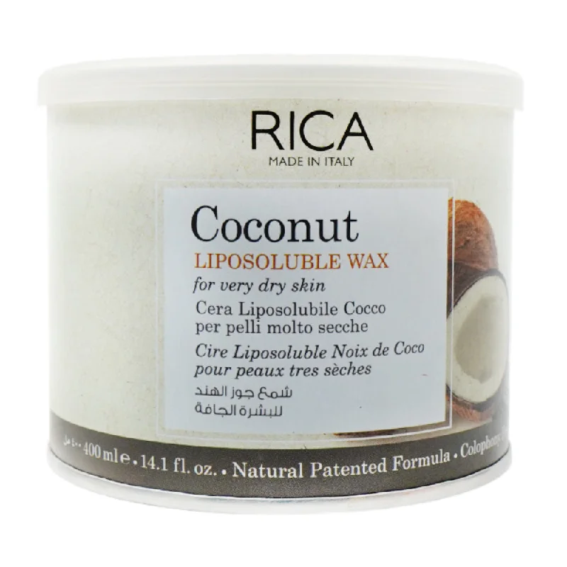  -Splash-proof food bowl AND Anti-choking slow food bowlRICA LIPOSOLUBLE WAX COCONUT 400 ML