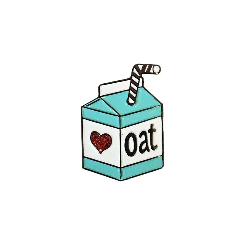 - Cat anti-jump window safety netVegan Power Co Blue Oat Milk Enamel Pin
