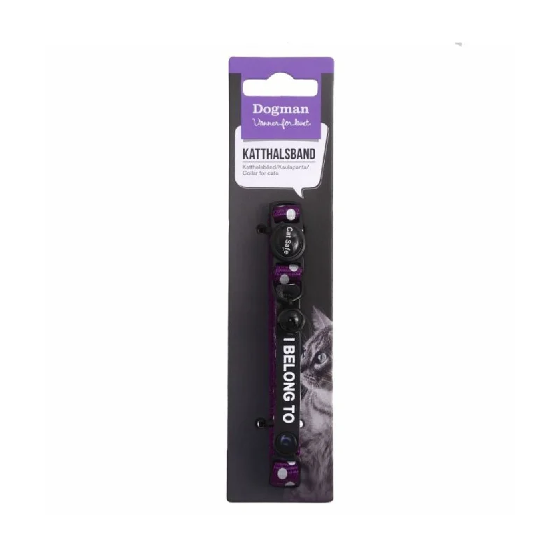 Pet ProductsDogman Katthalsband Doris - Lila