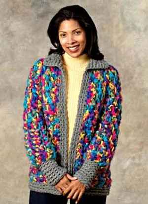 ---Crochet Catskills Jacket Pattern (Crochet)
