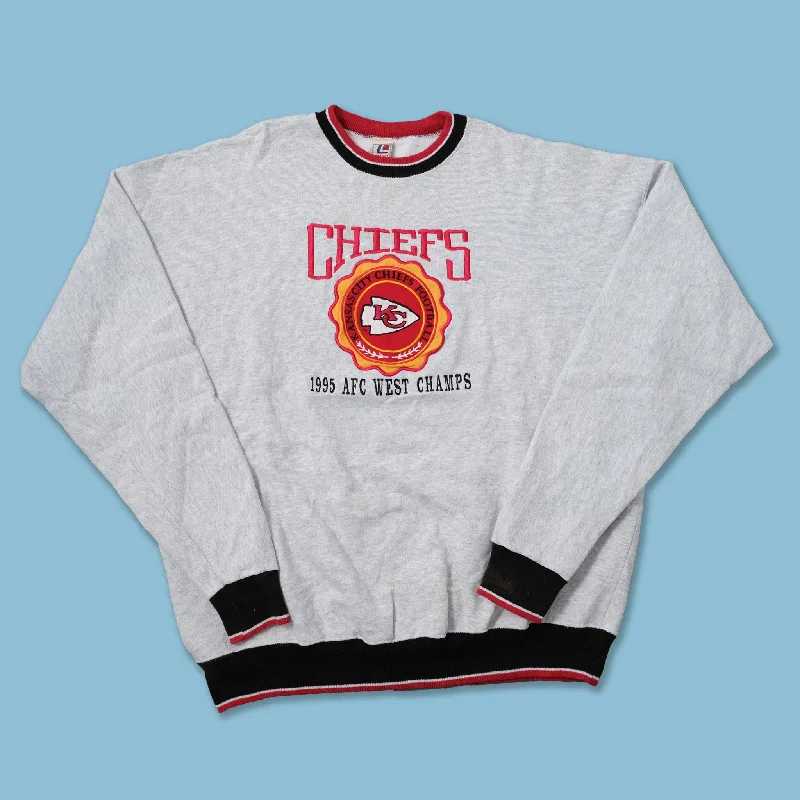 - ​​Christmas pet Christmas clothingVintage 1995 Chiefs Sweater XXLarge
