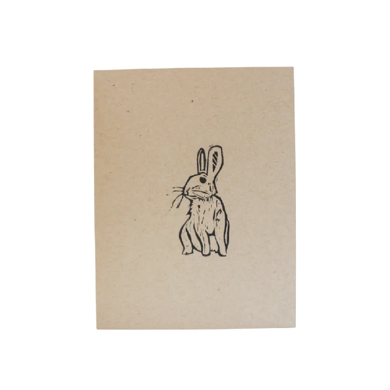 ---Bestowed Greeting Cards (Blank Inside) - Brown