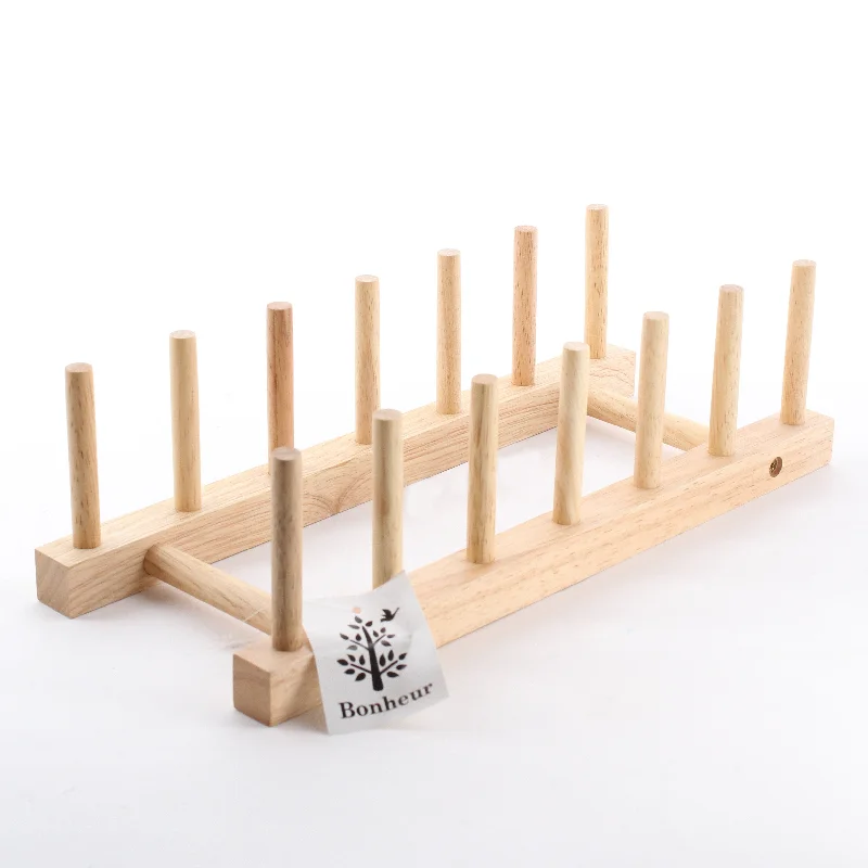 - Natural latex pet mattressDish Rack (Wood/12x29.5x8.5cm)