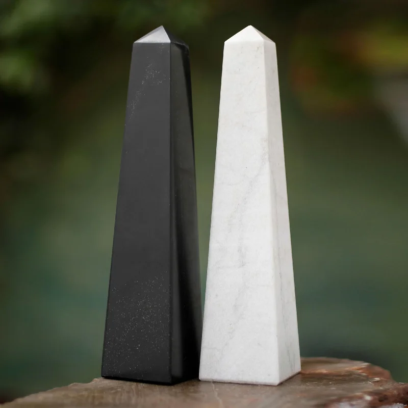 - Solid wood cat climbing frame customizedDay and Night Geometric Onyx Obelisk Sculptures Pair of 2 - Solid wood cat climbing frame customizedDay and Night Geometric Onyx Obelisk Sculptures Pair of 2