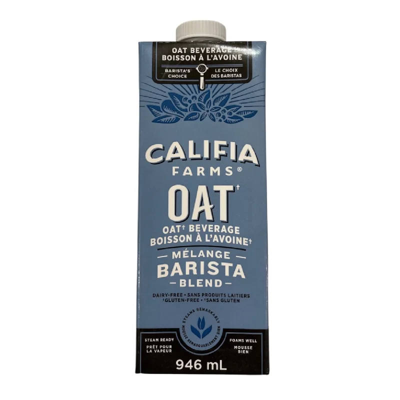 - Organic cotton dog bibsCalifia Farms Barista Blend Oat Beverage - 946ml