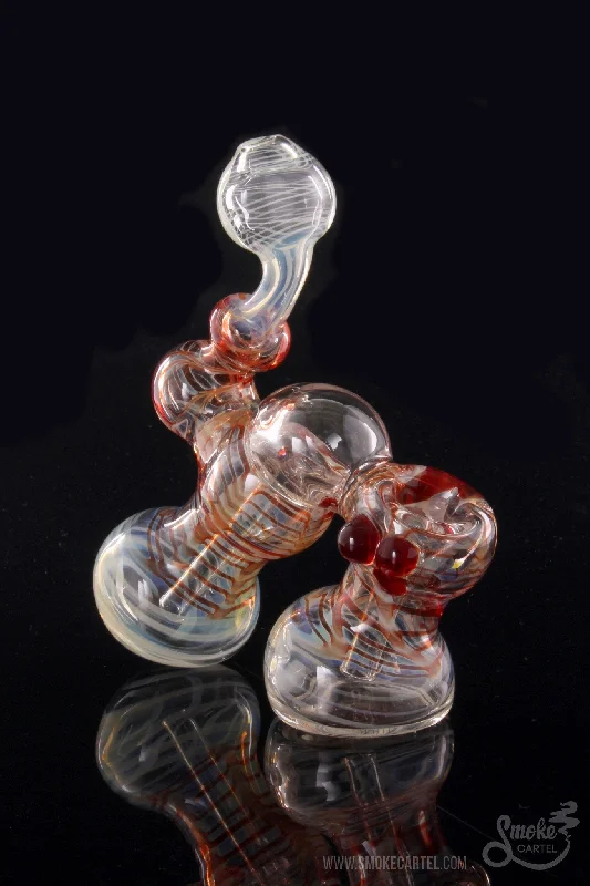 - Remote interactive pet feederChubz Glass Double "Lazy Boy" Wrap and Rake Bubbler