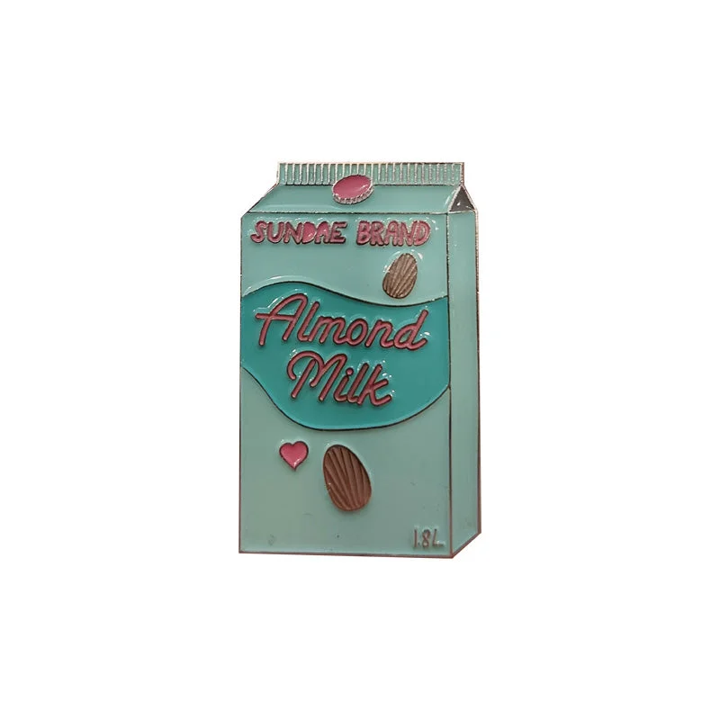 - Cat hair ball removal and hair removal creamSundae Studios Almond Milk Enamel Pin