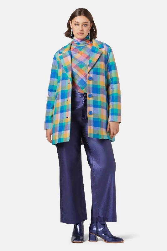 - Summer pet ice matMarley Check Coat