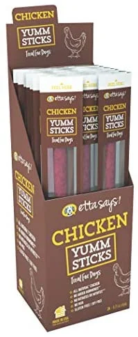 - Tear stain dog foodEtta Says! - Yumm Sticks (Chicken)