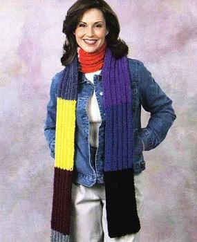  -Splash-proof food bowl AND Anti-choking slow food bowlKnit Striped Scarf Pattern (Knit)