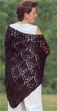 - ​​Christmas pet Christmas clothingDiamond Knit Shawl Pattern (Knit)