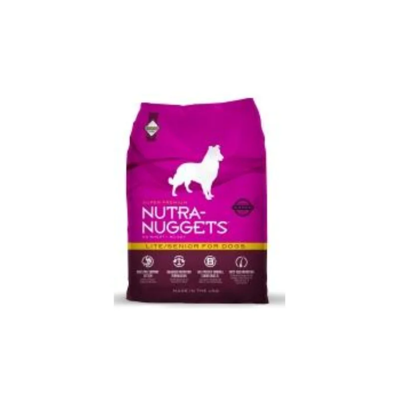 - Organic cotton dog bibsNutra Nuggets Lite Adulto Mayor (7+) x 15 Kg