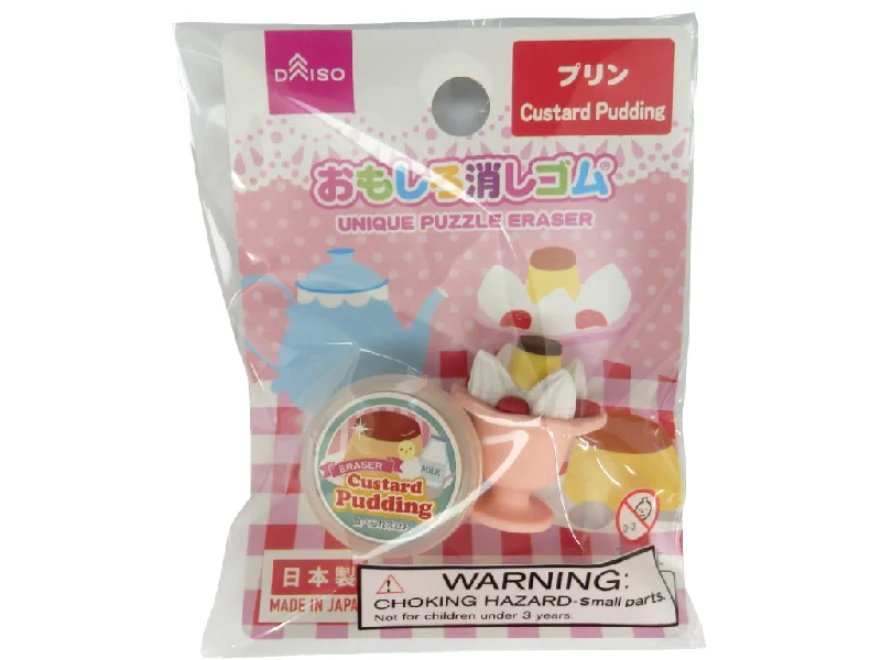 - Rabbit grass rack to prevent waste food boxInteresting Eraser Custard Pudding