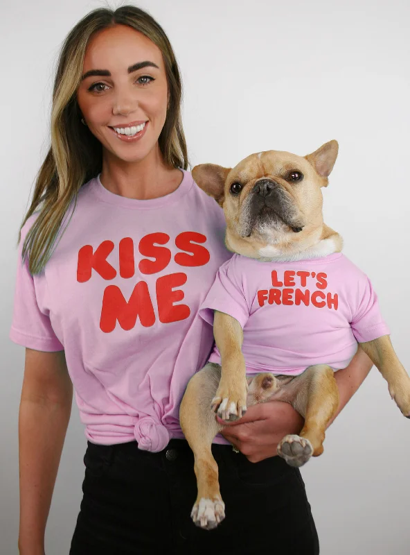 Pet wedding dressesKiss Me Matching T-Shirt Set