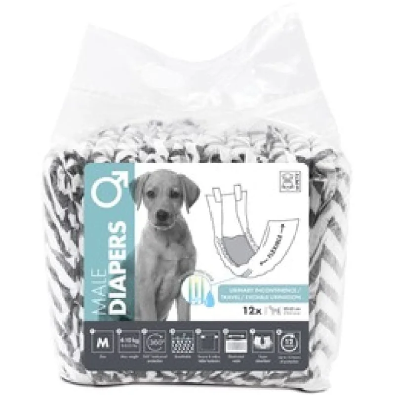 - Elderly dog ​​joint care mattressM Pets Diapers for Male Dogs (20x55cm)