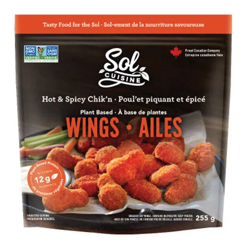  -Explosion-proof leash FOR LARGE dogsSol Cuisine Hot & Spicy Chik'n Wings - 255g