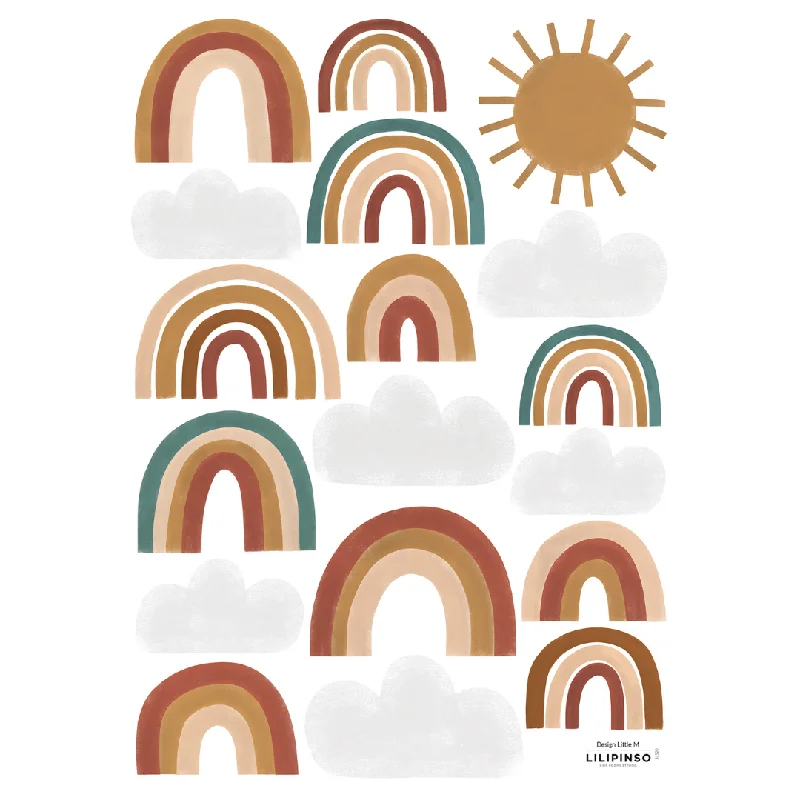  -Explosion-proof leash FOR LARGE dogsMARKET DAY - Sunny | Wall Decals - Rainbow Mix