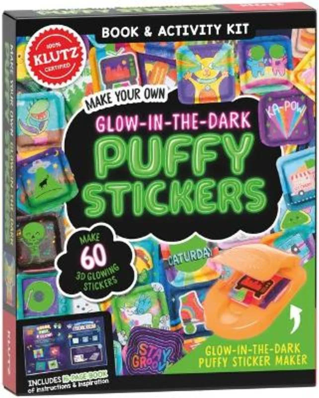 - Natural latex pet mattressMake Your Own Glow-in-the-Dark Puffy Stickers (Klutz)