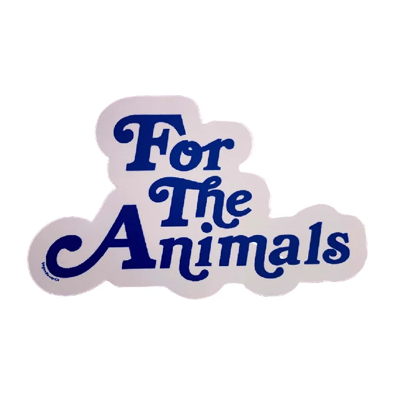 - Natural latex pet mattressVegan Power Co 'For the Animals' Sticker