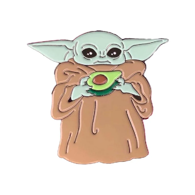 - Pet fence foldable indoorVegan Power Co Baby Yoda Avocado Enamel Pin