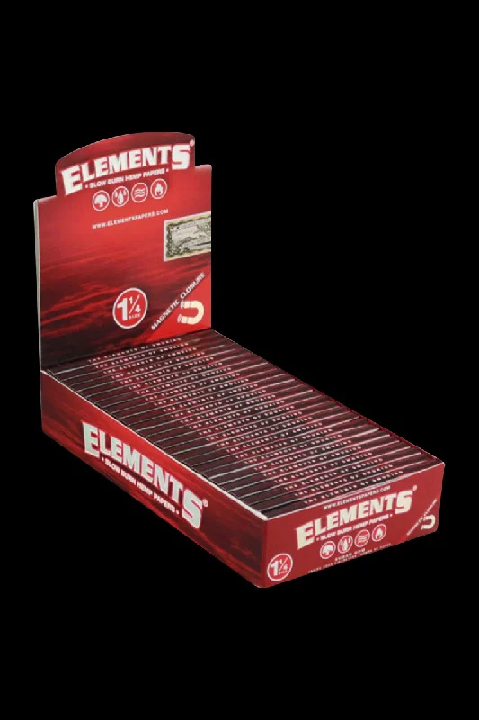  -Splash-proof food bowl AND Anti-choking slow food bowlElements Red Slow Burn Hemp 1 1/4" Rolling Papers - 25 Pack