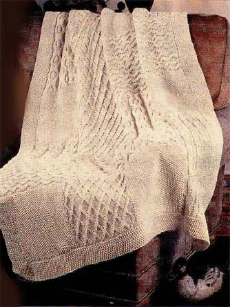 - Smart cat litter box with automatic cleaningAran Knit Sampler Afghan Pattern (Knit)