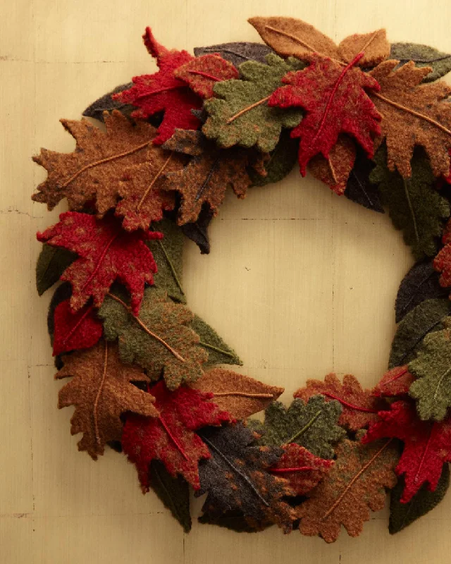  -Non-contact cat thermometerFall Wreath (Knit)