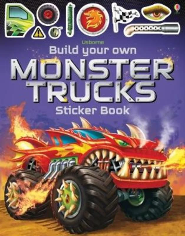 - Teething and chewing toys for puppiesBuild Your Own Monster Trucks Sticker Book
