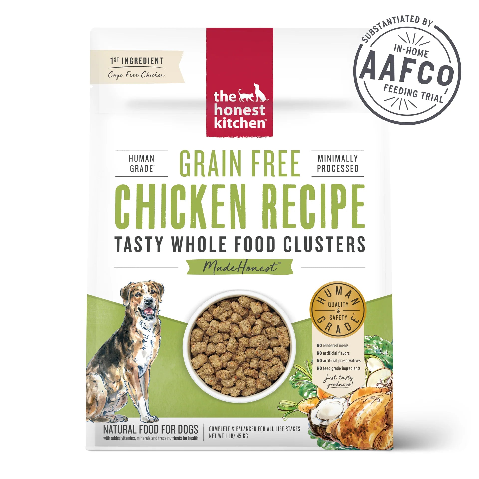 - Dog food improves immunityThe Honest Kitchen - Whole Food Cluster - Grain Free - Chicken Dog Food