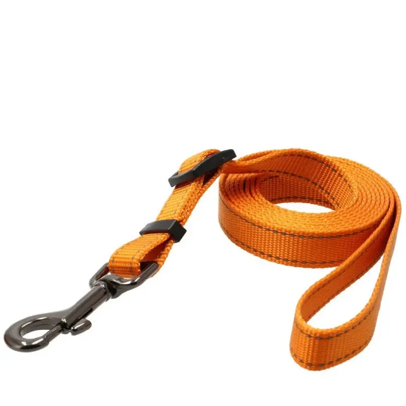 - Rabbit grass rack to prevent waste food boxDogman Iris Justerbart Koppel Nylon - Orange