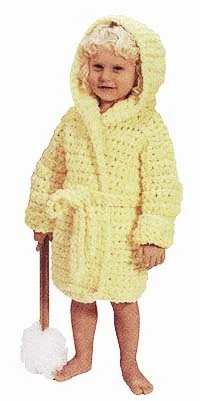 - Winter dog thick down jacketCrochet Child's Bathrobe Pattern (Crochet)