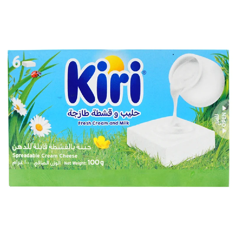 - Pet tear stain cleaning wipesKIRI CHEESE FRESH CREAM & MILK 6X 100 GM