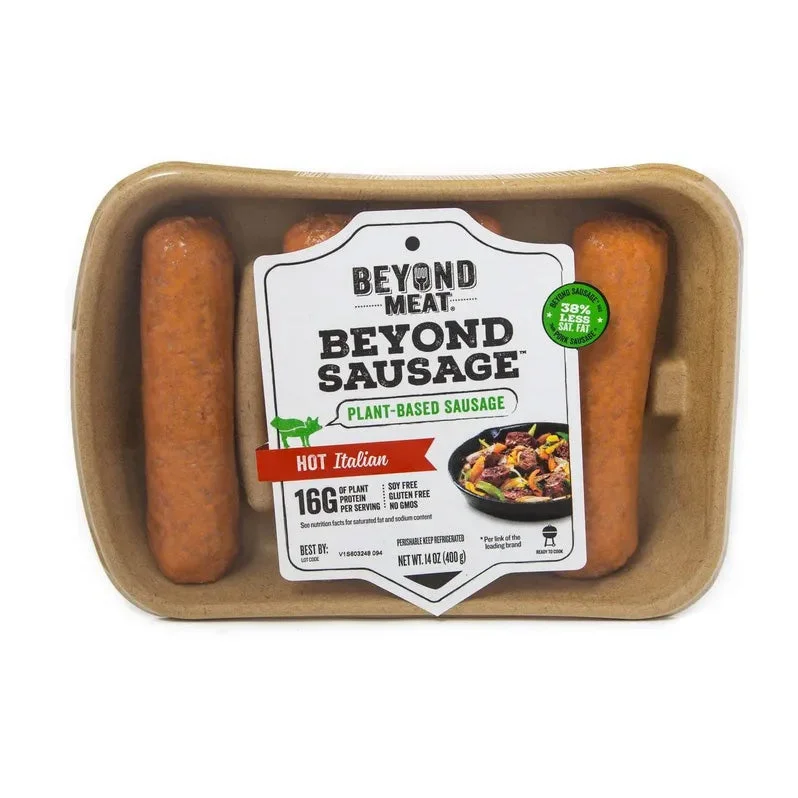 - Remote interactive pet feederBeyond Meat Hot Italian Sausages - 400g