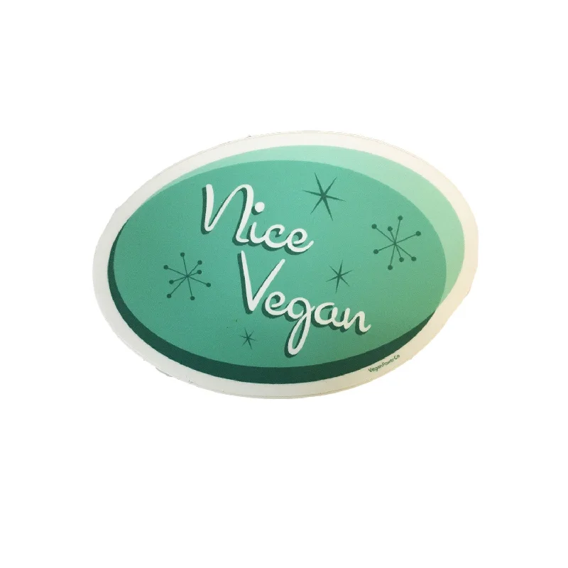 - Degradable pet feces bagVegan Power Co 'Nice Vegan' Sticker
