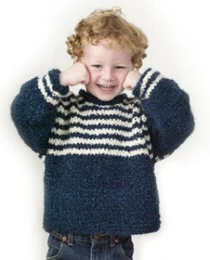  -Splash-proof food bowl AND Anti-choking slow food bowlChild's Striped Yoke Pullover Pattern (Knit)
