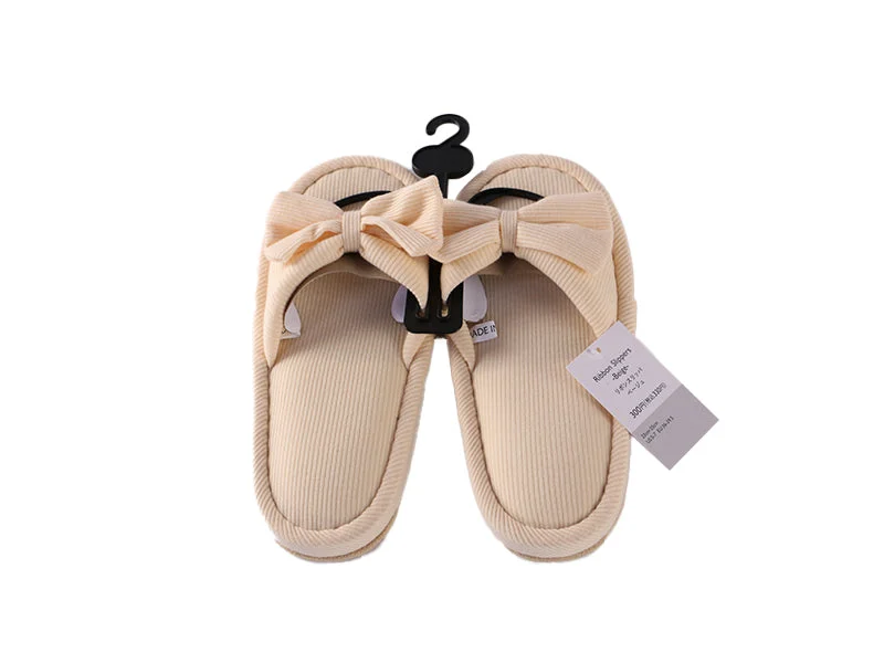 - Air box TSA certified check-inRibbon Slippers Beige