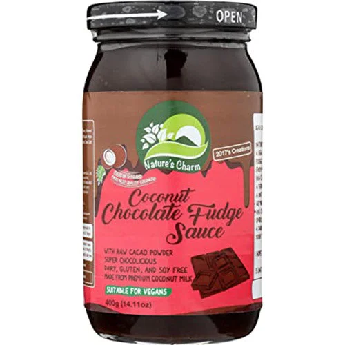 - Air box TSA certified check-inNature's Charm Chocolate Fudge Sauce - 400g