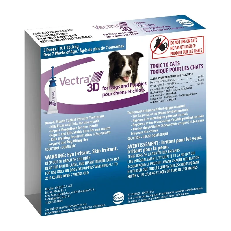 - Pet electric nail grinder silent modelVECTRA 3D For Dogs & Puppies 9.1 - 25 kg, 3 doses