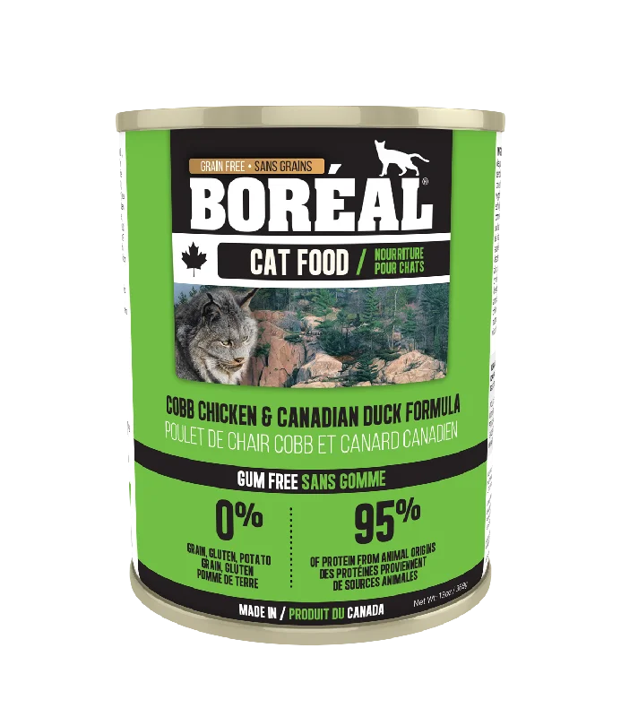    - Cat food for dental health  Boréal Cat Can Cobb Chicken and Canadian Duck